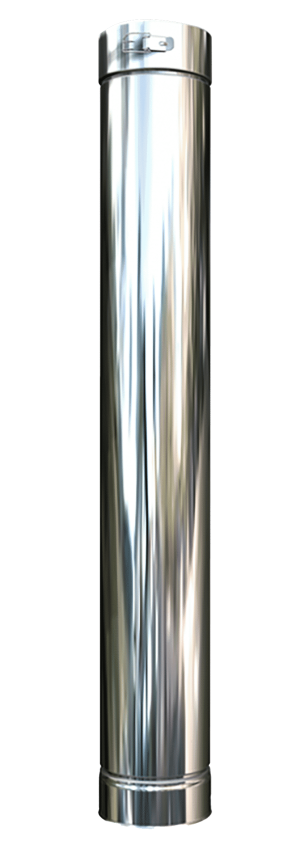 Coude inox 1m pour four à bois Ephrem